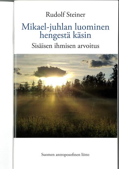 Mikael-juhlan luominen hengestä käsin