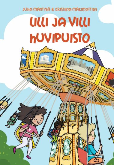 Lilli ja villi huvipuisto – Juha Mäntylä, kirjan kansikuva