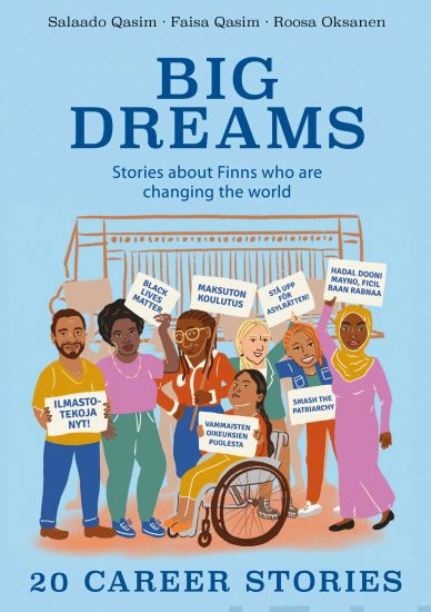 Big Dreams – Salaado Qasim, kirjan kansikuva