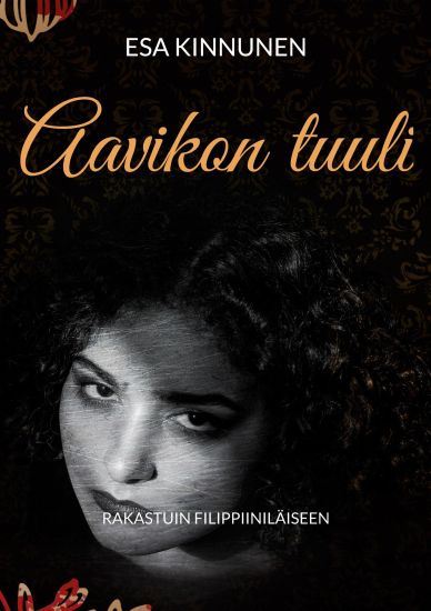 Aavikon tuuli – Esa Kinnunen, kirjan kansikuva