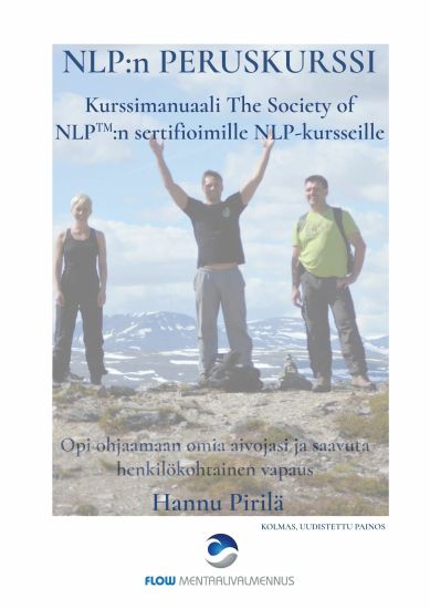 NLP:n peruskurssi – Hannu Pirilä, kirjan kansikuva