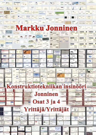 Konstruktiotekniikan insinööri Jonninen Osat 3 ja 4 – Markku Jonninen, kirjan kansikuva