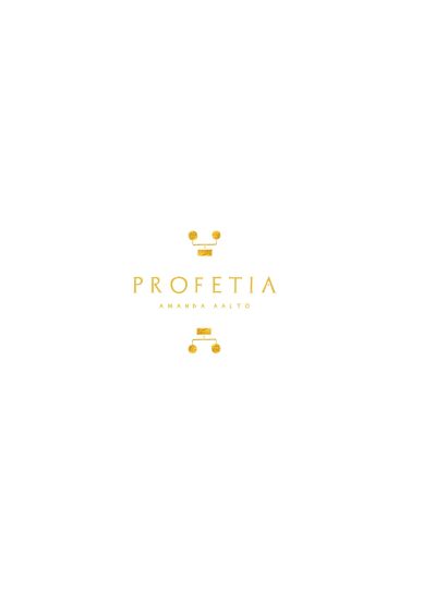 Profetia – Amanda Aalto, kirjan kansikuva