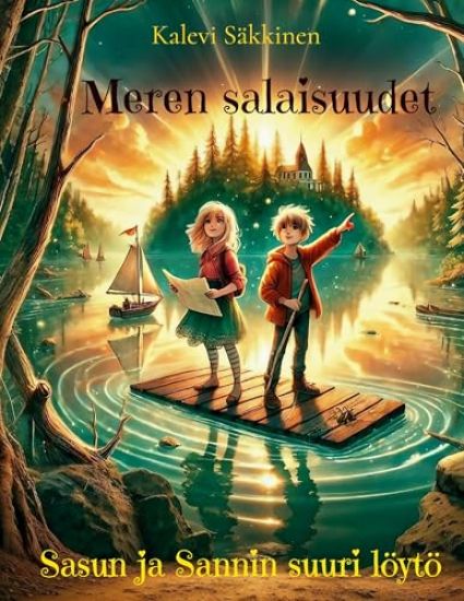 Meren salaisuudet – Kalevi Säkkinen, kirjan kansikuva