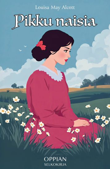Pikku naisia (selkokirja) – Louisa May Alcott, kirjan kansikuva