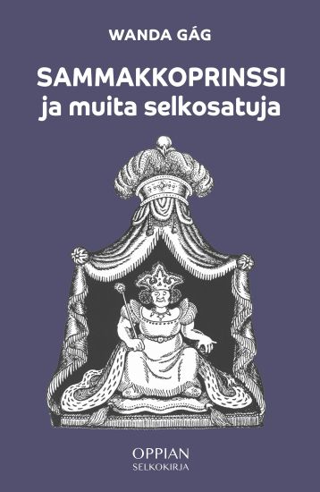 Sammakkoprinssi ja muita selkosatuja (selkokirja) – Wanda Gág, kirjan kansikuva