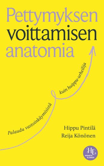 Pettymyksen voittamisen anatomia – Reija Könönen, kirjan kansikuva