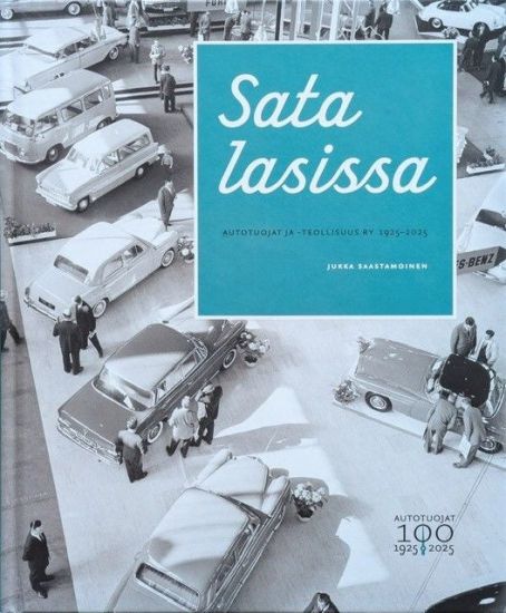 Sata lasissa – Jukka Saastamoinen, kirjan kansikuva