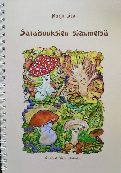 Salaisuuksien sienimetsä – Marjo Seki, kirjan kansikuva