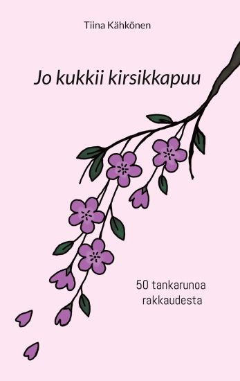 Jo kukkii kirsikkapuu – Tiina Kähkönen, kirjan kansikuva