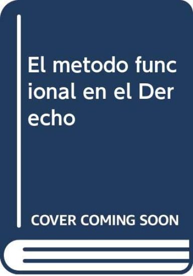 El método funcional en el derecho