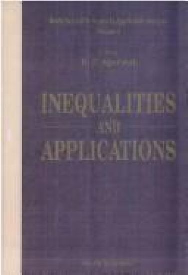 Inequalities And Applications – Ravi P Agarwal, kirjan kansikuva