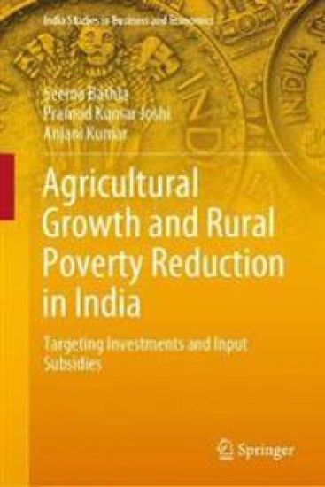 Agricultural Growth and Rural Poverty Reduction in India – Seema Bathla, kirjan kansikuva