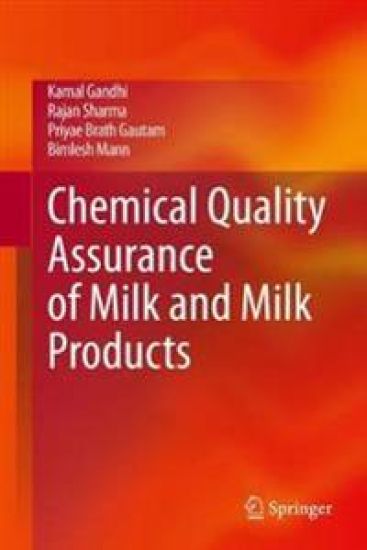 Chemical Quality Assurance of Milk and Milk Products – Kamal Gandhi, kirjan kansikuva
