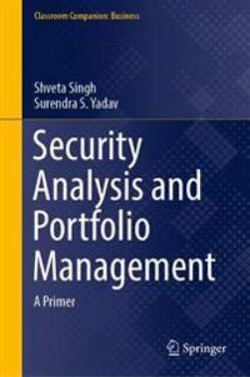 Security Analysis and Portfolio Management – Shveta Singh, kirjan kansikuva