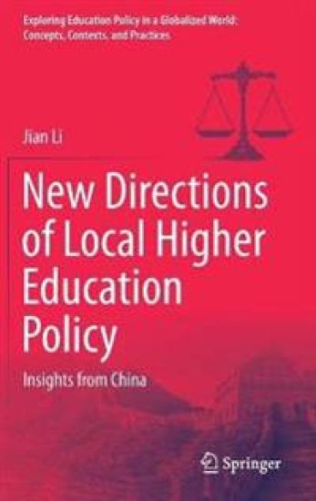 New Directions of Local Higher Education Policy – Jian Li, kirjan kansikuva