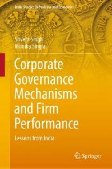 Corporate Governance Mechanisms and Firm Performance – Shveta Singh, kirjan kansikuva