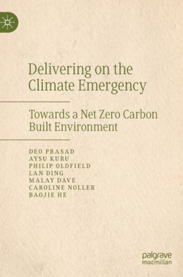 Delivering on the Climate Emergency – Deo Prasad, kirjan kansikuva