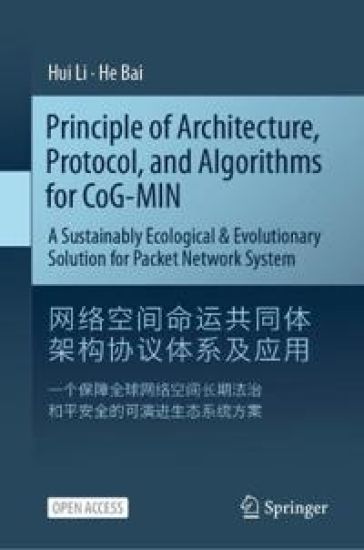 Principle of Architecture, Protocol, and Algorithms for CoG-MIN – Hui Li, kirjan kansikuva