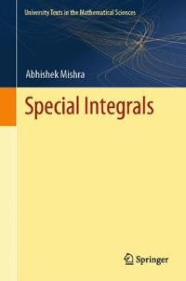 Special Integrals – Abhishek Mishra, kirjan kansikuva