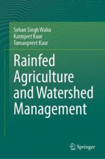 Rainfed Agriculture and Watershed Management – Sohan Singh Walia, kirjan kansikuva