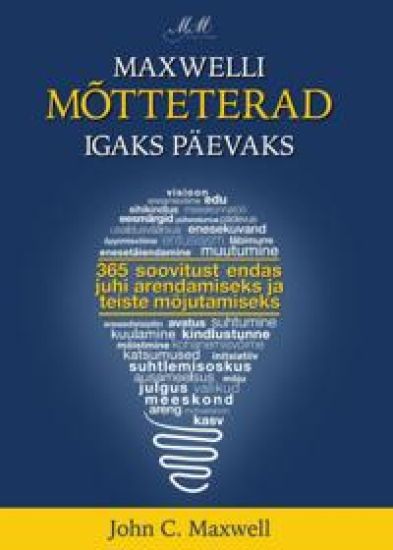 Maxwelli mõtteterad igaks päevaks – John C. Maxwell, kirjan kansikuva