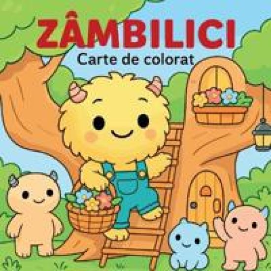 Zâmbilici, carte de colorat