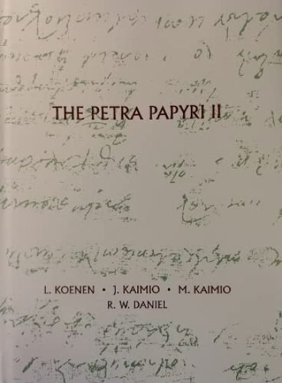 The Petra Papyri II