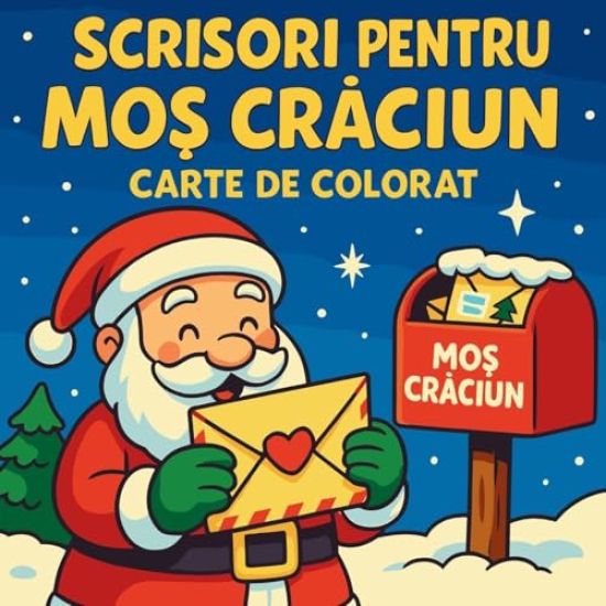 Scrisori pentru Mo? Craciun - Carte de colorat