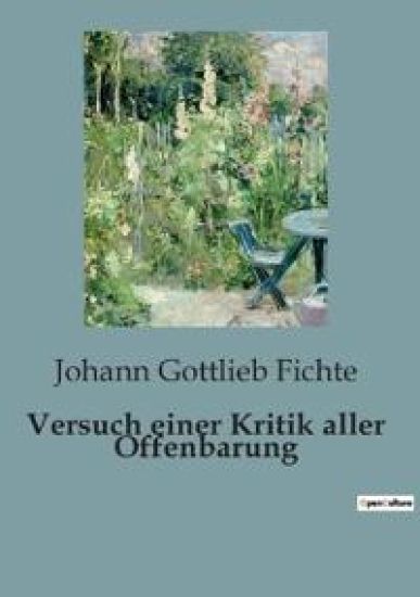 Versuch einer Kritik aller Offenbarung