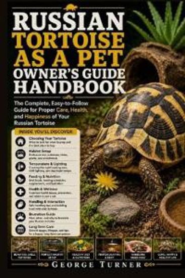 Russian Tortoise as a Pet Owner's Guide Handbook