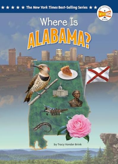 Where Is Alabama? – Tracy Vonder Brink, kirjan kansikuva