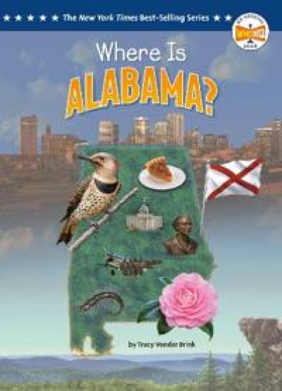 Where Is Alabama? – Tracy Vonder Brink, kirjan kansikuva