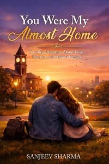 You Were My Almost Home – Sanjeev Sharma, kirjan kansikuva