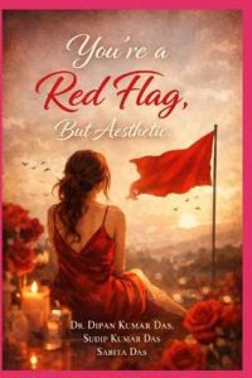 You're a Red Flag, But Aesthetic – Sudip Kumar Das, kirjan kansikuva