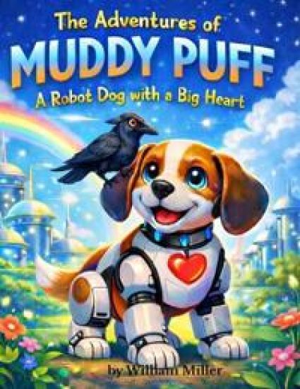 Rodger and Muddy Puff and the Robot Dog – William Miller, kirjan kansikuva