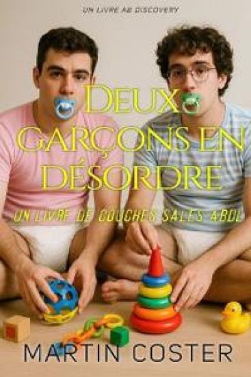 Deux garçons en désordre