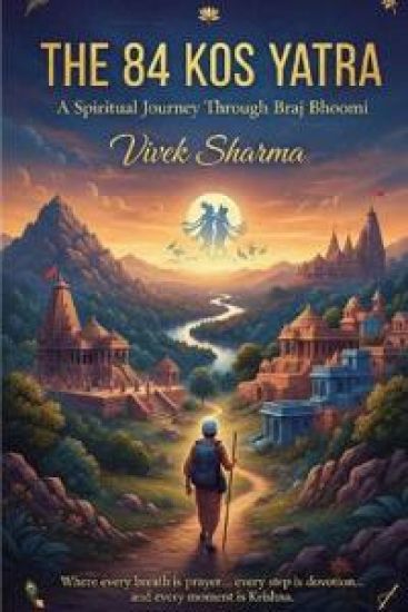 The 84 Kos Yatra – Vivek Sharma, kirjan kansikuva