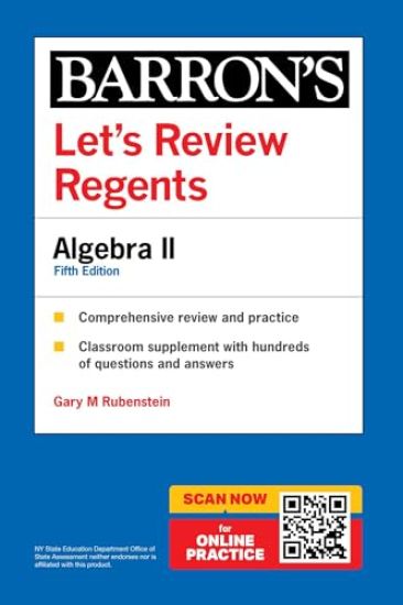 Let''s Review Regents: Algebra II, Fifth Edition  (Barron''s New York Regents)