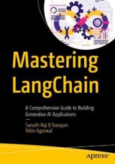 Mastering LangChain – Sanath Raj B Narayan, kirjan kansikuva