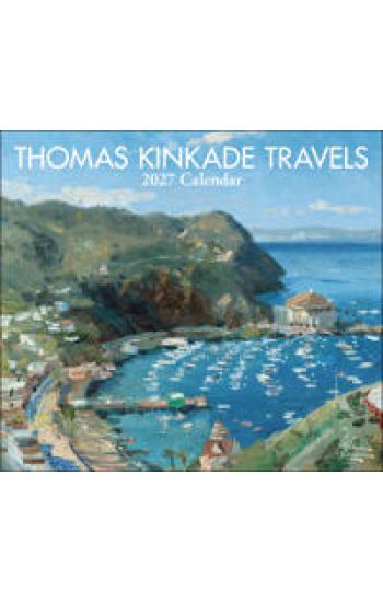 Thomas Kinkade Travels 2027 Deluxe Wall Calendar