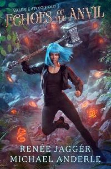 Echoes of the Anvil – Renée Jaggér, kirjan kansikuva