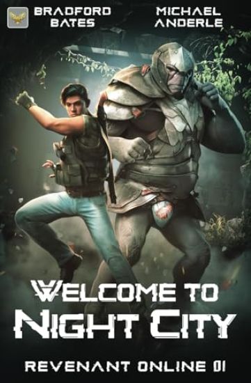 Welcome to Night City – Bradford Bates, kirjan kansikuva