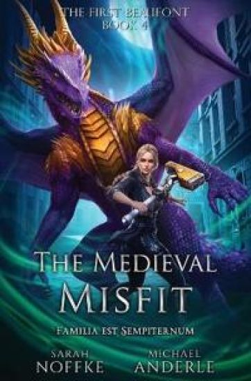 The Medieval Misfit – Sarah Noffke, kirjan kansikuva