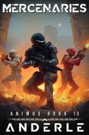 Mercenaries – Joshua Anderle, kirjan kansikuva