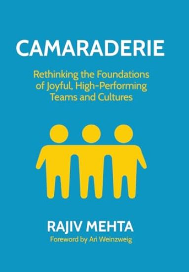Camaraderie – Rajiv Mehta, kirjan kansikuva